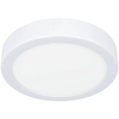 900638 Накладной светильник FUEVA 5, 11W (LED), 3000K, IP44, Ø160, сталь, белый / пластик, белый