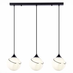 SLE103143-03 Светильник подвесной Черный/Белый E27 3*60W SATTURO SLE103143-03 Светильник подвесной Черный/Белый E27 3*60W SATTURO