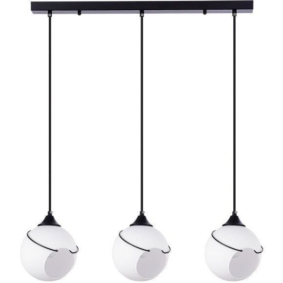 SLE103143-03 Светильник подвесной Черный/Белый E27 3*60W SATTURO SLE103143-03 Светильник подвесной Черный/Белый E27 3*60W SATTURO