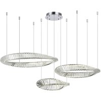 SL6204.111.03 Светильник подвесной ST-Luce Хром/Прозрачный LED 1*97W 4000K RITORTO