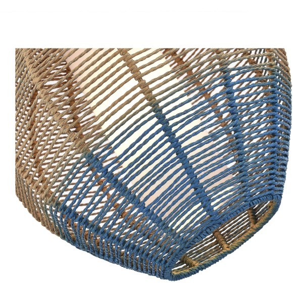 SL1514.513.01 Светильник подвесной ST-Luce Белый/Бежевый,Синий E27 1*40W VIMINI