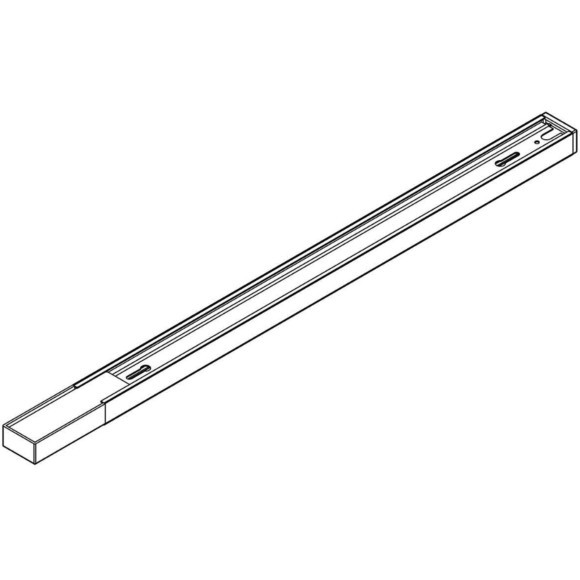 1м черный однофазный двужильный накладной шинопровод Maytoni TRX001-111B 1м черный однофазный двужильный накладной шинопровод Maytoni TRX001-111B