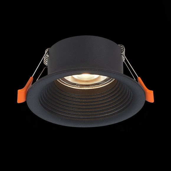 ST202.408.01 Св-к встр. Черный GU10 1*50W D89xH40 220V Без ламп Встраиваемые светильники ST202.408.01 Св-к встр. Черный GU10 1*50W D89xH40 220V Без ламп Встраиваемые светильники