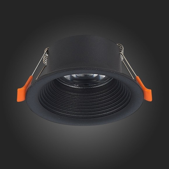 ST202.408.01 Св-к встр. Черный GU10 1*50W D89xH40 220V Без ламп Встраиваемые светильники ST202.408.01 Св-к встр. Черный GU10 1*50W D89xH40 220V Без ламп Встраиваемые светильники