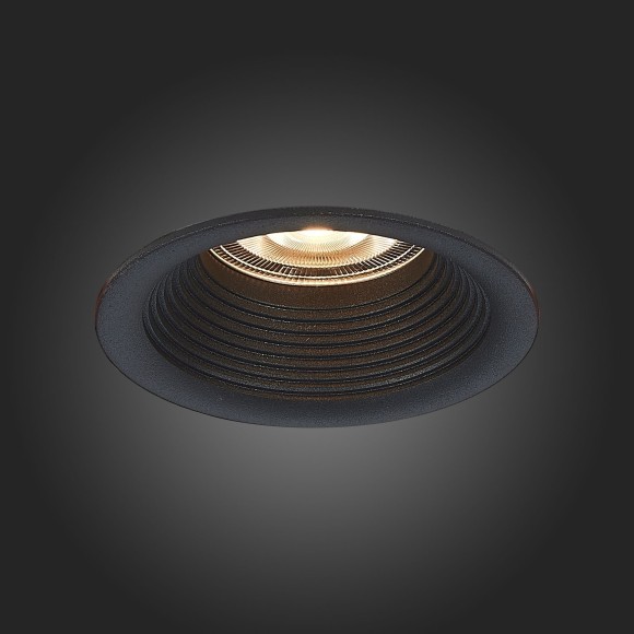 ST202.408.01 Св-к встр. Черный GU10 1*50W D89xH40 220V Без ламп Встраиваемые светильники ST202.408.01 Св-к встр. Черный GU10 1*50W D89xH40 220V Без ламп Встраиваемые светильники