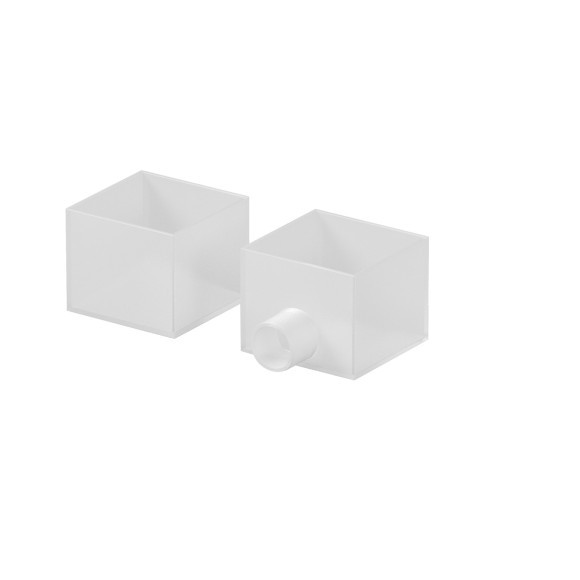 Заглушки для гибкого неона 16x16 мм 2 шт. 432019