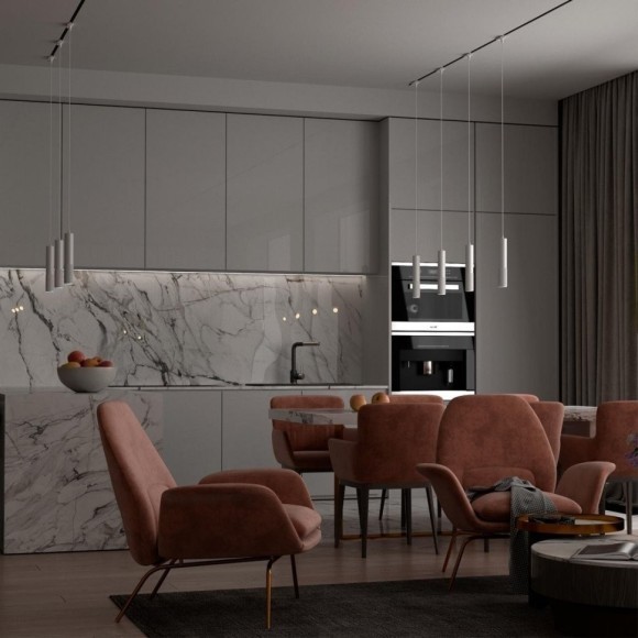 Трехжильный однофазный трековый светодиодный светильник Novotech MAIS LED 358502 1080лм 12Вт