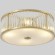 Светильник потолочный Crystal Lux AVENUE PL4 BRASS 3861/104