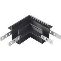 Соединитель для магнитного встраиваемого шинопровода для ГКЛ12,5 мм угловой Crystal Lux CLT 0.223 11 BL 1408/098