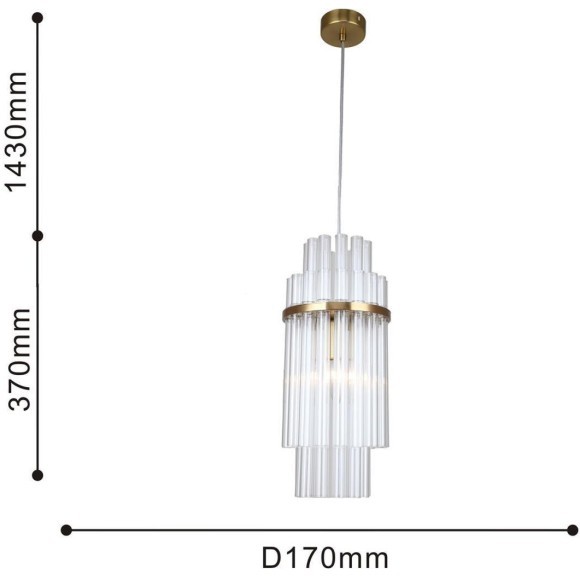 Подвесной светильник Rubum 4203-1P Подвесной светильник Rubum 4203-1P