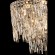 ABRIL SP12 Crystal Lux ABRIL Хромированная потолочная люстра с прозрачными хрустальными плафонами, 12 x 40 Вт, E14, 220 В, IP20, Ø600 x 290 мм