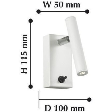 Спот Cornetta 2122-1W