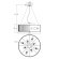 Подвесная люстра хрустальная Recinto MOD080CL-08CH