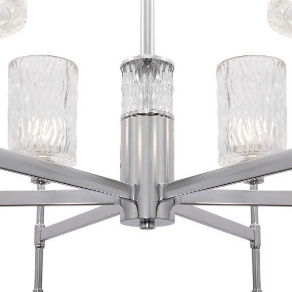 Люстра подвесная Freya FR5133PL-06CH Elsa под лампы 6xE14 60W