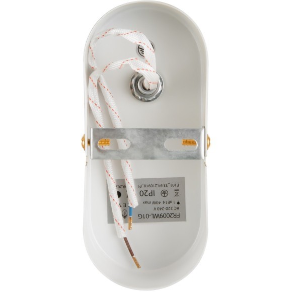 Бра Freya FR2009WL-01G Zoe под лампу 1xE14 40W