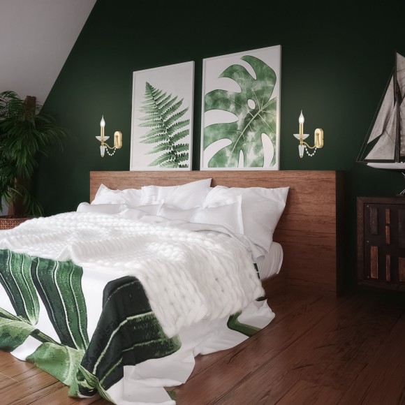 Бра Freya FR2009WL-01G Zoe под лампу 1xE14 40W