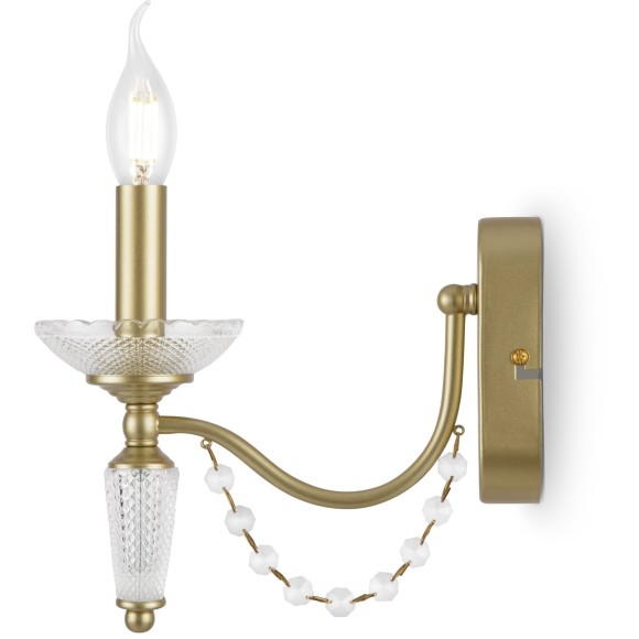 Бра Freya FR2009WL-01G Zoe под лампу 1xE14 40W