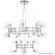 Люстра Crystal Lux LUXURY SP16+8 CHROME