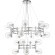 Люстра Crystal Lux LUXURY SP16+8 CHROME