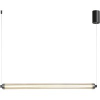 SL6224.413.01 Светильник подвесной ST-Luce Черный/Прозрачный LED 1*30W 4000K BAMBOO