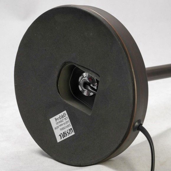 Декоративная настольная лампа Lussole LSL-2904-01 MILAZZO IP21 под лампу 1xE14 40W