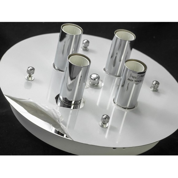 Люстра потолочная Lussole LSF-2307-04 VETERE IP21 под лампы 4xE14 160W Люстра потолочная Lussole LSF-2307-04 VETERE IP21 под лампы 4xE14 160W