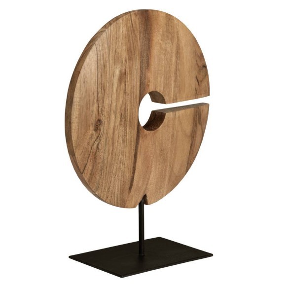 427471 HOKUTA Фигурка этно дерево металл натуральный черный L250 B100 H330