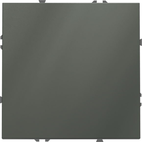 Проходной переключатель встраиваемый VOLTUM S70 одноклавишный 10А, (титан)