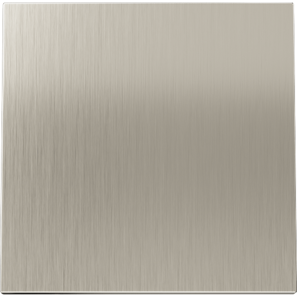 Клавиша для выключателя/переключателя одноклавишного, S70 Metal (никель)