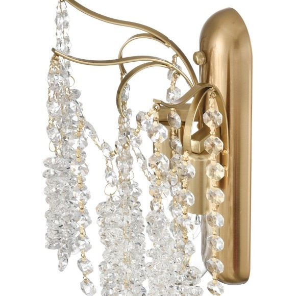 8243/2W CLASSI LN25 латунь, металл/хрусталь бра E14 2*40W 220V KRISTINA 8243/2W CLASSI LN25 латунь, металл/хрусталь бра E14 2*40W 220V KRISTINA