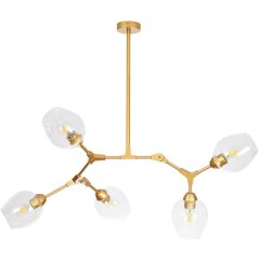 Люстра на штанге Arte Lamp A4103SP-5GO YUKA под лампы 5xE27 60W Люстра на штанге Arte Lamp A4103SP-5GO YUKA под лампы 5xE27 60W