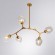 Люстра на штанге Arte Lamp A4103SP-5GO YUKA под лампы 5xE27 60W
