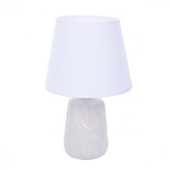 8212/1T CLASSI LN25 белый жемчужный/белый, керамика/текстиль Настольная лампа Е27 1*60W 220V SINNA 8212/1T CLASSI LN25 белый жемчужный/белый, керамика/текстиль Настольная лампа Е27 1*60W 220V SINNA