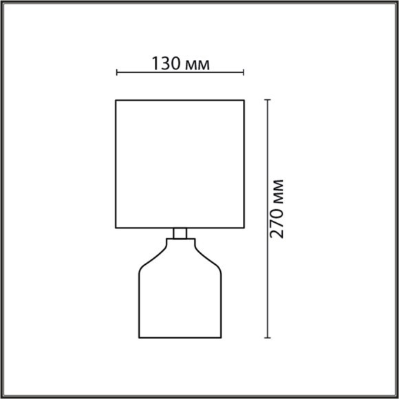 Настольная лампа E14 Lumion ININA 8175/1T
