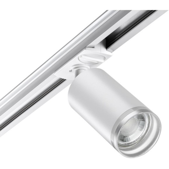 Однофазный двужильный трековый светильник Novotech 370876 ULAR под сменную лампу GU10 Однофазный двужильный трековый светильник Novotech 370876 ULAR под сменную лампу GU10