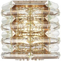 SL6137.201.02 Светильник настенный ST-Luce медь/прозрачный E14 2*40W STROZZI