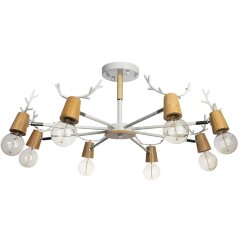 10024/8 White Люстра на штанге LOFT IT Sven 10024/8 White Люстра на штанге LOFT IT Sven