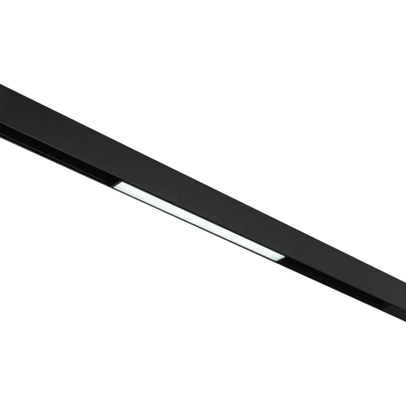 Crystal Lux CLT 0.33 001 12W BL M 3CCT-SMART 1409/373 Черный магнитный трековый линейный светильник, 30см, CCT перекл. цвет. температуры или SMART управление (при исп. драйвера CLT 0.203 08/09 SMART), 12Вт, 3000,4000,6000К, 1020Лм, CRI90 120° 48V
