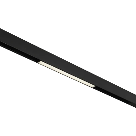 Crystal Lux CLT 0.33 001 12W BL M 3CCT-SMART 1409/373 Черный магнитный трековый линейный светильник, 30см, CCT перекл. цвет. температуры или SMART управление (при исп. драйвера CLT 0.203 08/09 SMART), 12Вт, 3000,4000,6000К, 1020Лм, CRI90 120° 48V