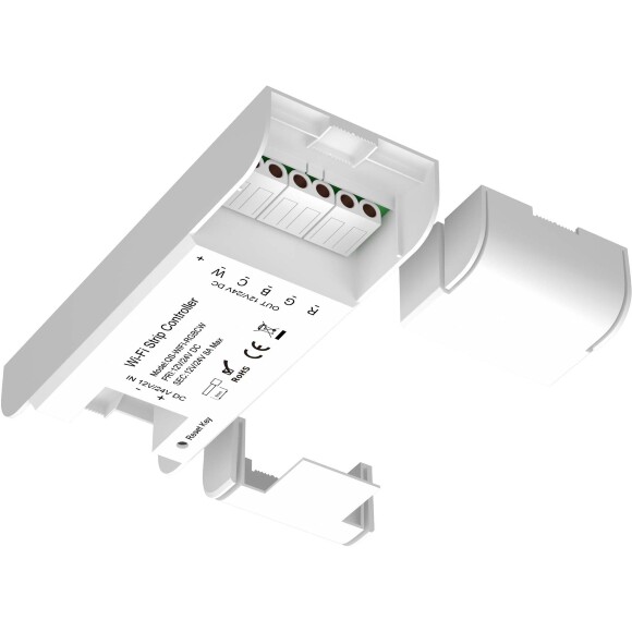 ST9000.500.01RGBCW WI-FI контроллер RGBCW 8A,DC12-24 V, L115 ? W45 ? H18 мм Светодиодные ленты