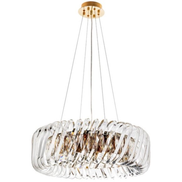 Люстра хрустальная Divinare 7568/18 LM-9 Megan под лампы 9xE14 60W Люстра хрустальная Divinare 7568/18 LM-9 Megan под лампы 9xE14 60W