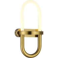 SL1579.301.01 Светильник настенный ST-Luce Золотистый/Белый LED 1*10W 3000K MOFISTO SL1579.301.01 Светильник настенный ST-Luce Золотистый/Белый LED 1*10W 3000K MOFISTO