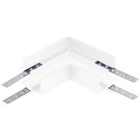 Соединитель угловой внешний для встр. в ГКЛ 9мм шинопровода Space 48V Crystallux CLT 0.223 03 WH
