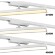 Novotech STRATUS 359775 Белый однофазный двужильный трековый светодиодный светильник, линейный 30см, поворотный, CCT перекл. цветовой температуры, LED 18Вт 1080Лм 2700;3200;4000К CRI90 105° IP20 220В, коэф. пульсации < 1%