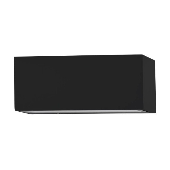 900885 EGLO SPONGANO Светодиодное уличное бра настенное, 10Вт, 1200Лм, 3500К, IP65, металл/стекло, черный