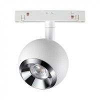 358394 Трековый светодиодный светильник Novotech Flum CRI90+ 4000К 850Лм 24° 10W