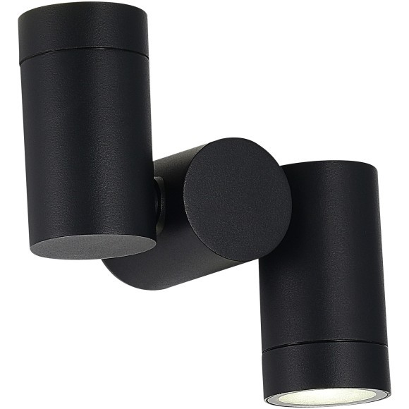 SL9011.402.02 Светильник уличный потолочный ST-Luce черный/белый GU10 2*50W ECOLLO