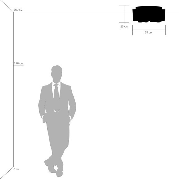 Люстра потолочная Lightstar 802075 Nubi legno под лампы 7xE27 280W