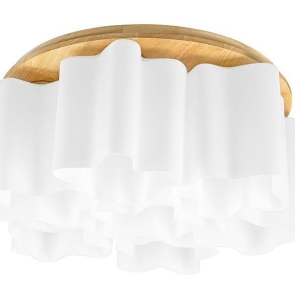 Люстра потолочная Lightstar 802075 Nubi legno под лампы 7xE27 280W