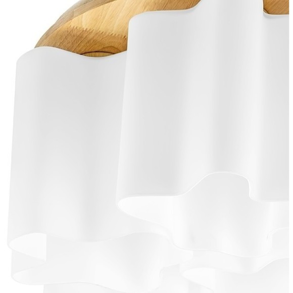 Люстра потолочная Lightstar 802075 Nubi legno под лампы 7xE27 280W